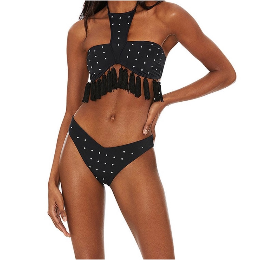 Beach Riot Quartz bottoms with rhinestones